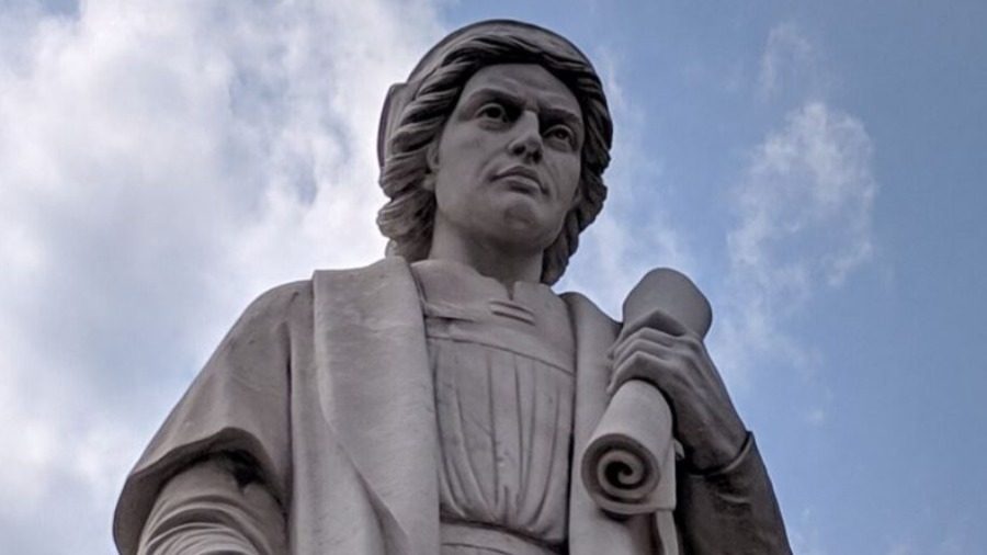 ترامب يعتزم نقل تمثال كريستوفر كولومبوس إلى البيت الأبيض (فيديو)